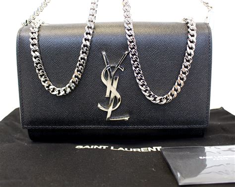 ysl crossbody bag black chain.